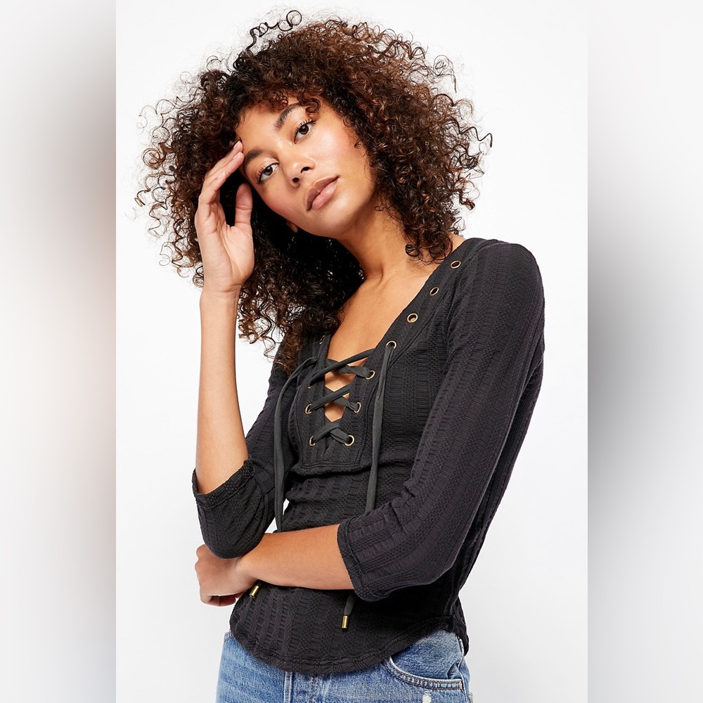 Free People - Ice Cold Top - Size L NWOT